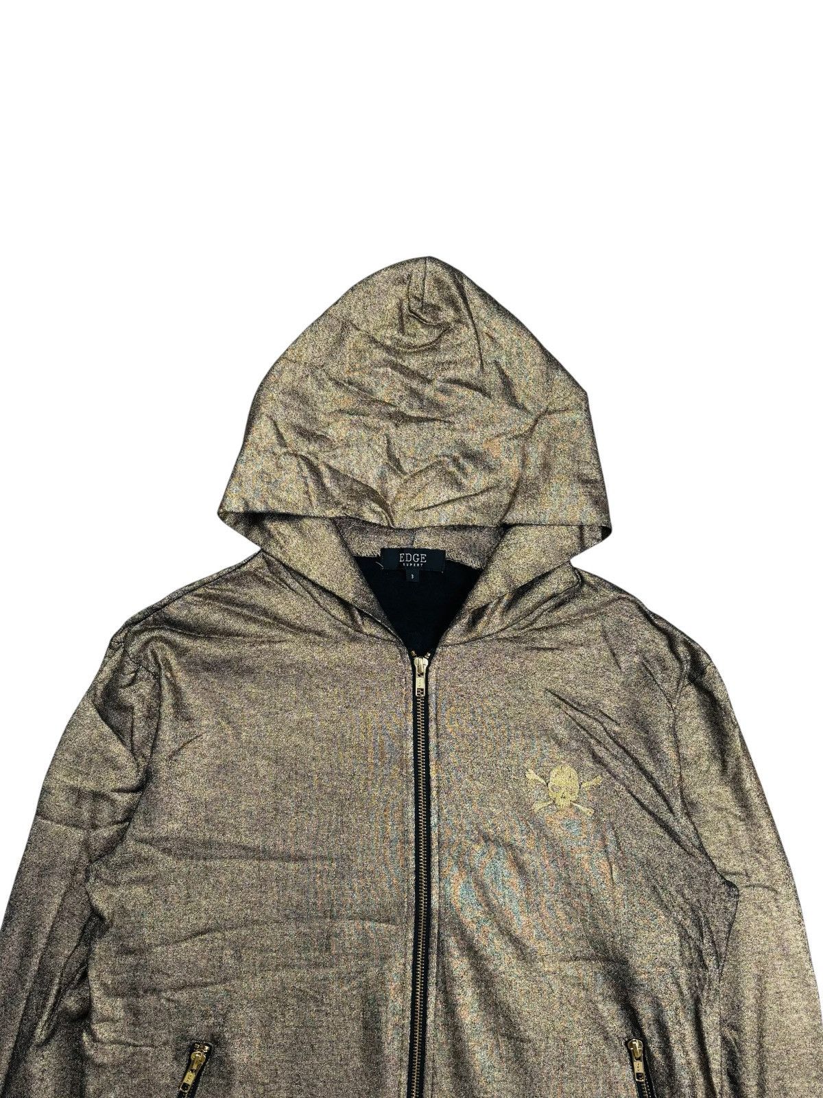 BUFFALO BOBS 2000s Edge Rupert - Waxed Gold Zip Hoodie Size US M / EU 48-50 / 2 - 4 Thumbnail