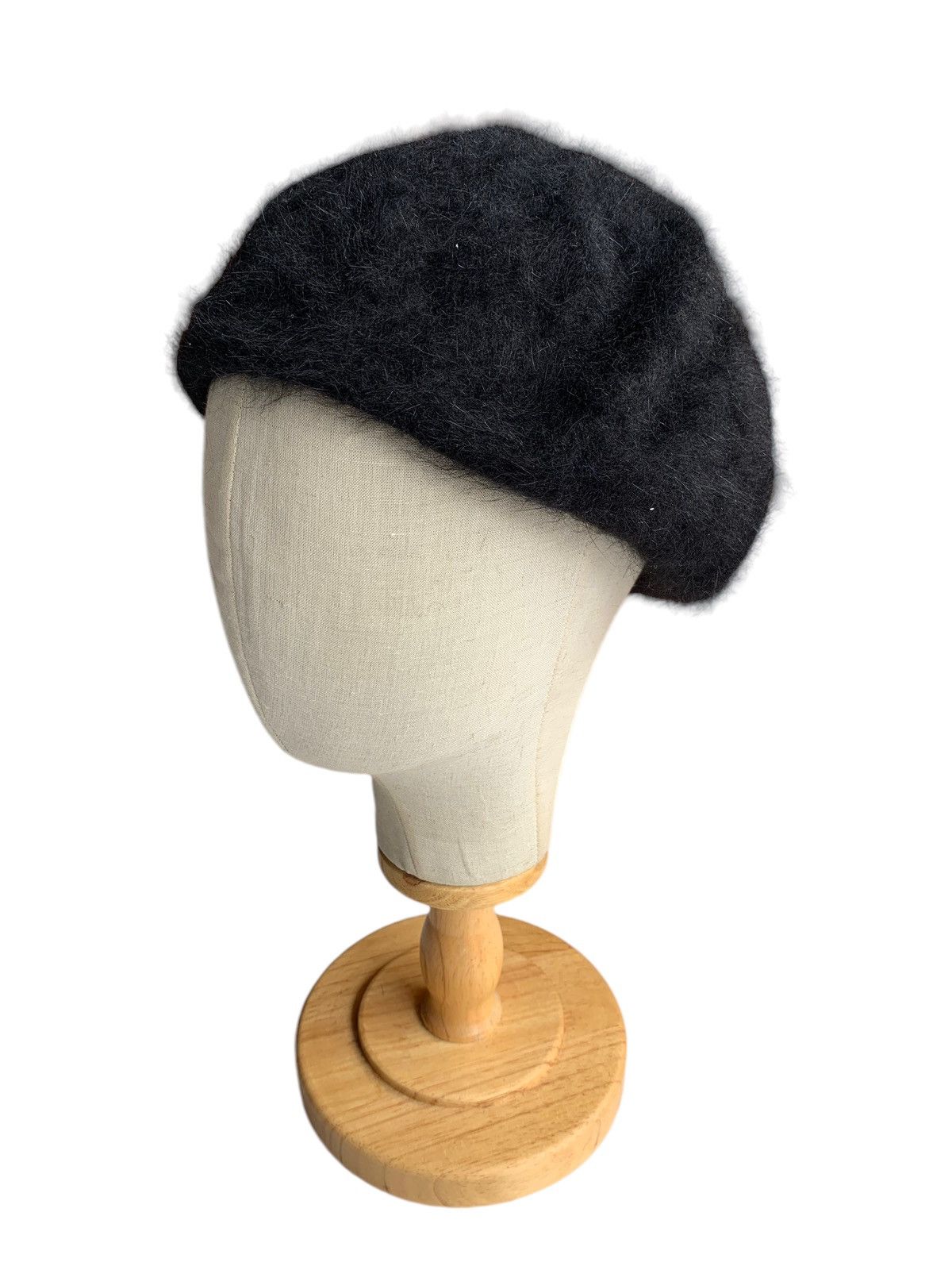 Beams Plus × If Six Was Nine × Japanese Brand Beams Fur Distressed Punk Style Wool Beret Hats Size ONE SIZE - 9 Thumbnail