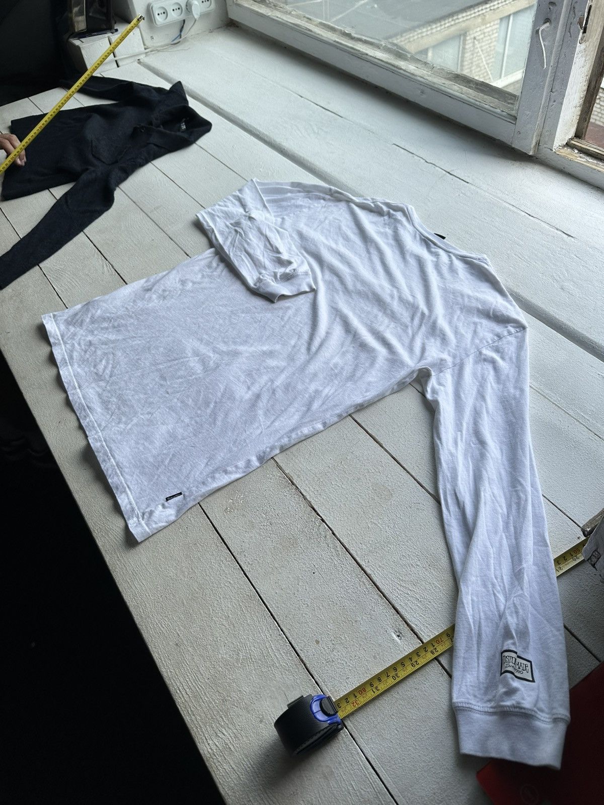 Stussy 🚨STUSSY CUSTOM MADE WHITE WITH LOGO WW Y2K SK8 BOXY Size US M / EU 48-50 / 2 - 9 Thumbnail
