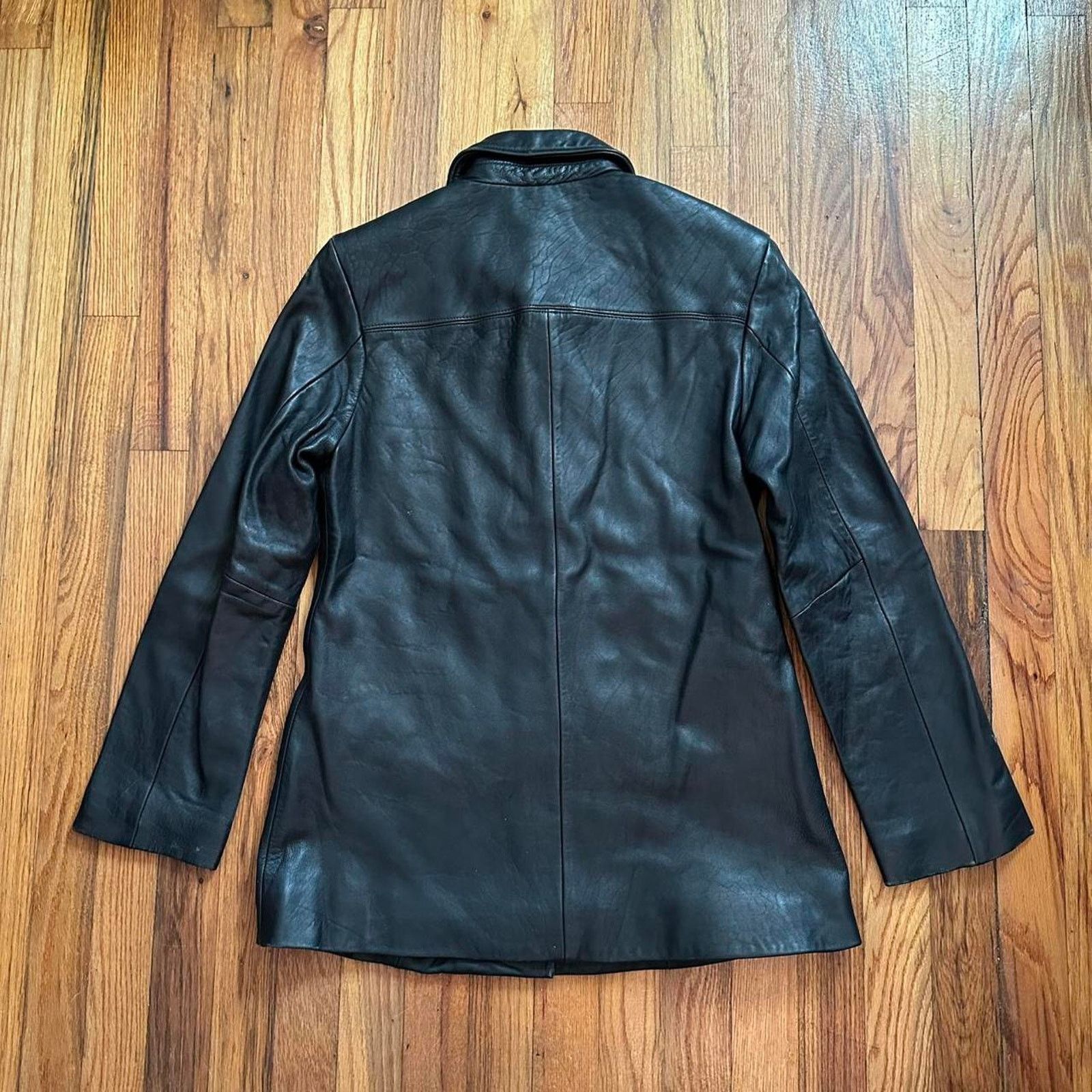 Harley Davidson × Planet Hollywood × Vintage Planet Hollywood Harley Davidson Leather Coat Myrtle Beach M Size M / US 6-8 / IT 42-44 - 6 Thumbnail