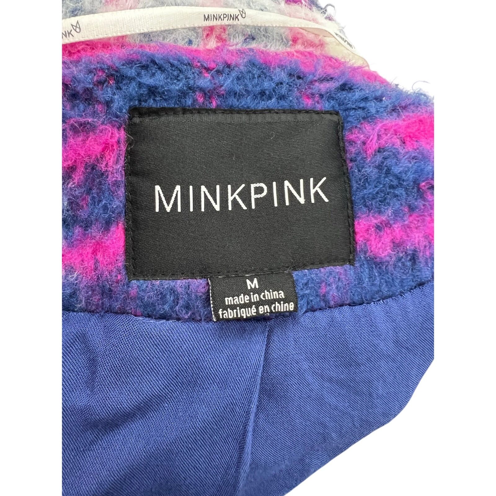 MINKPINK MinkPink Plaid coat size Medium Size M / US 6-8 / IT 42-44 - 6 Thumbnail