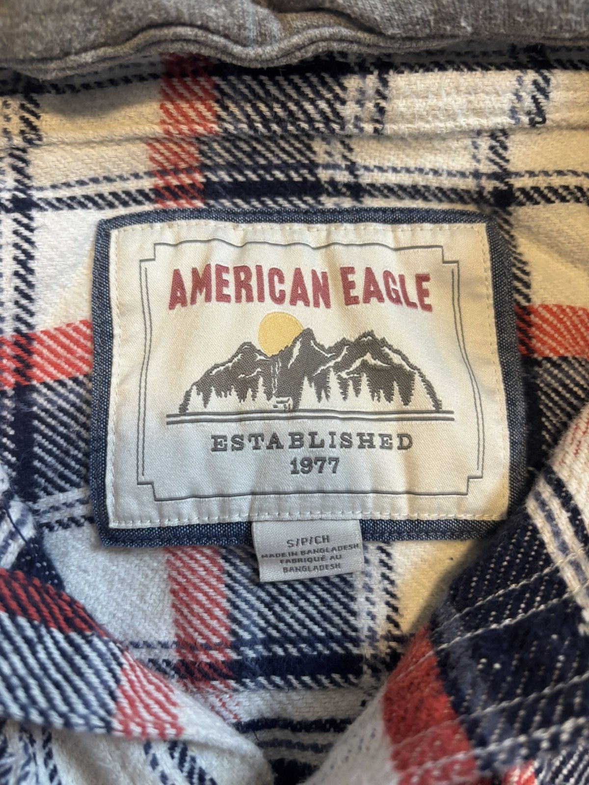 American Eagle Outfitters American Eagle Flannel Shirt Hoodie Size US S / EU 44-46 / 1 - 2 Thumbnail