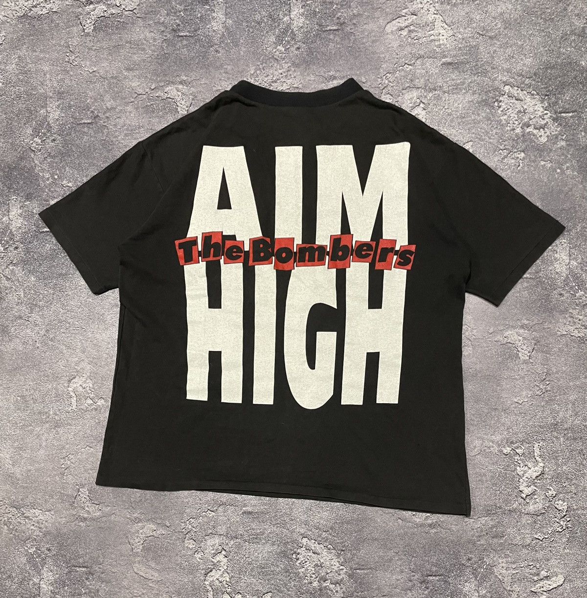 Band Tees Rare 1990 The Bombers Aim High Rock Band Tee T Shirt Size US M / EU 48-50 / 2 - 2 Thumbnail