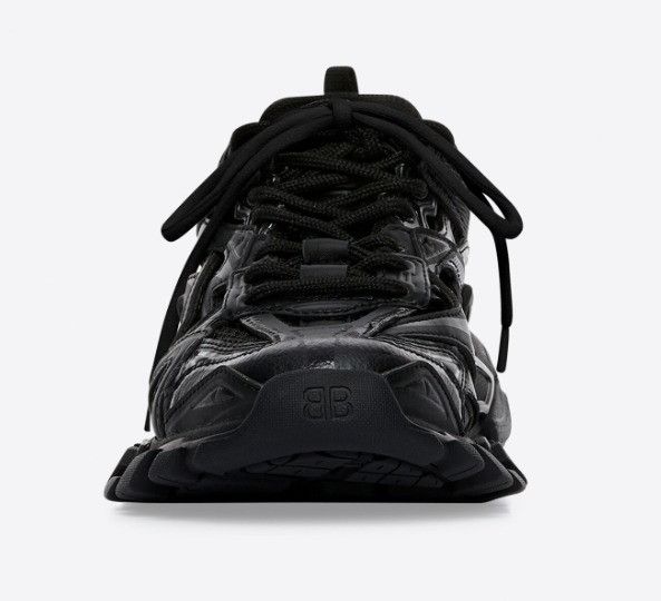 Balenciaga o1srvl11e1025 KIDS Size: 26 / - Track.2 Sneakers in Black Size US 5 / EU 37 - 3 Thumbnail