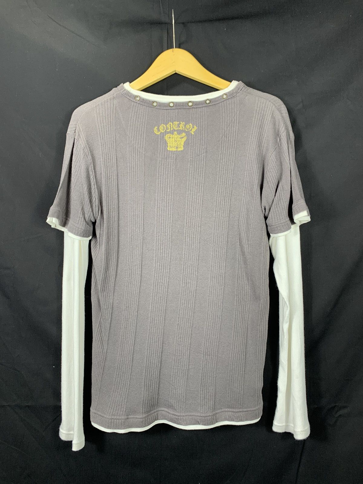 Hysteric Glamour 2in1 double layers poem distressed tshirts Size US M / EU 48-50 / 2 - 2 Thumbnail