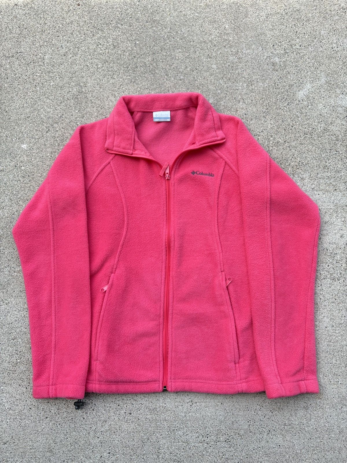Columbia Columbia Benton Springs Pink Full Zip Fleece Jacket Size M Size M / US 6-8 / IT 42-44 - 1 Thumbnail