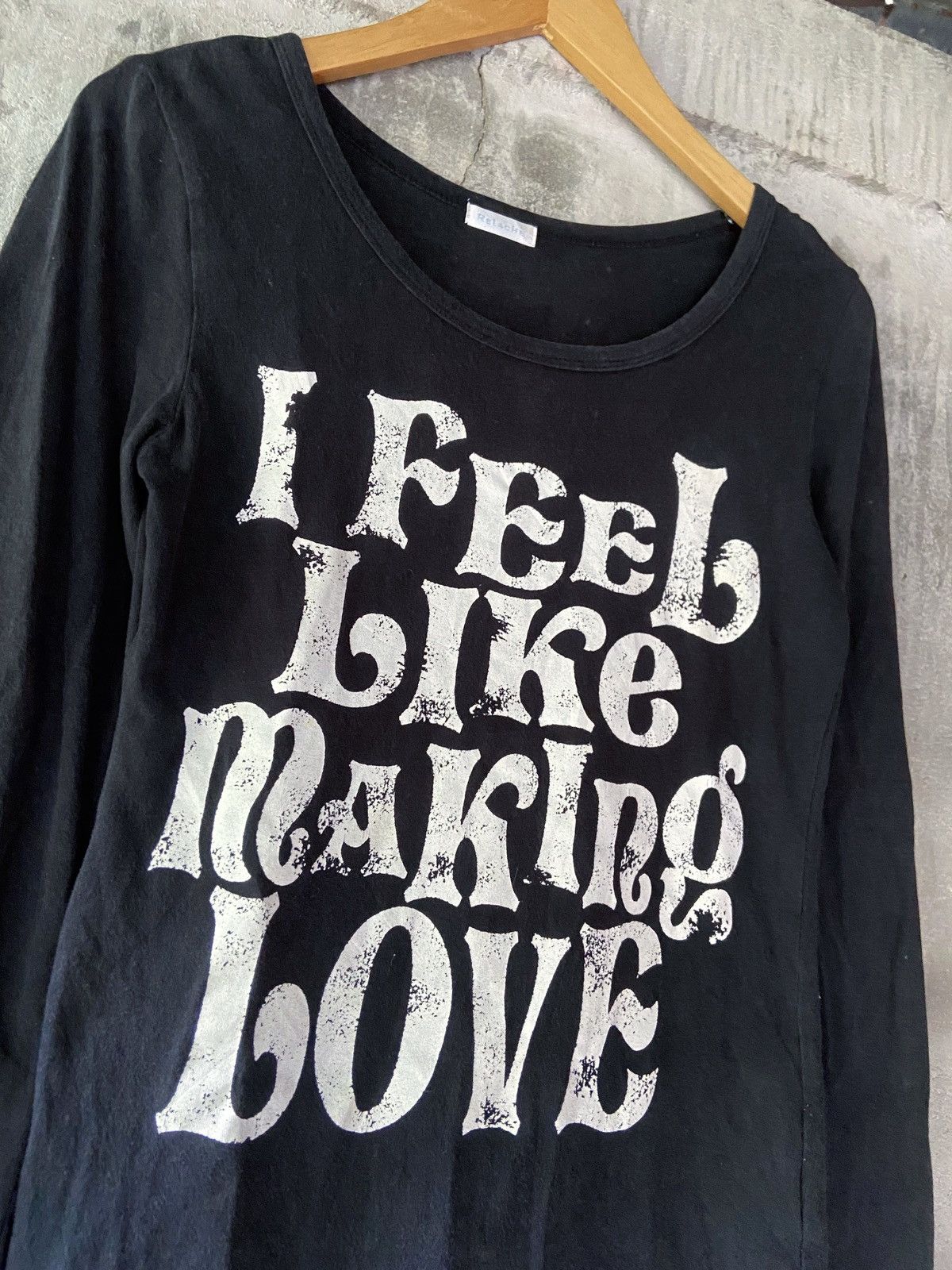 Japanese Brand I FEEL LIKE MAKING LOVE LONG SLEEVE Size US S / EU 44-46 / 1 - 4 Thumbnail