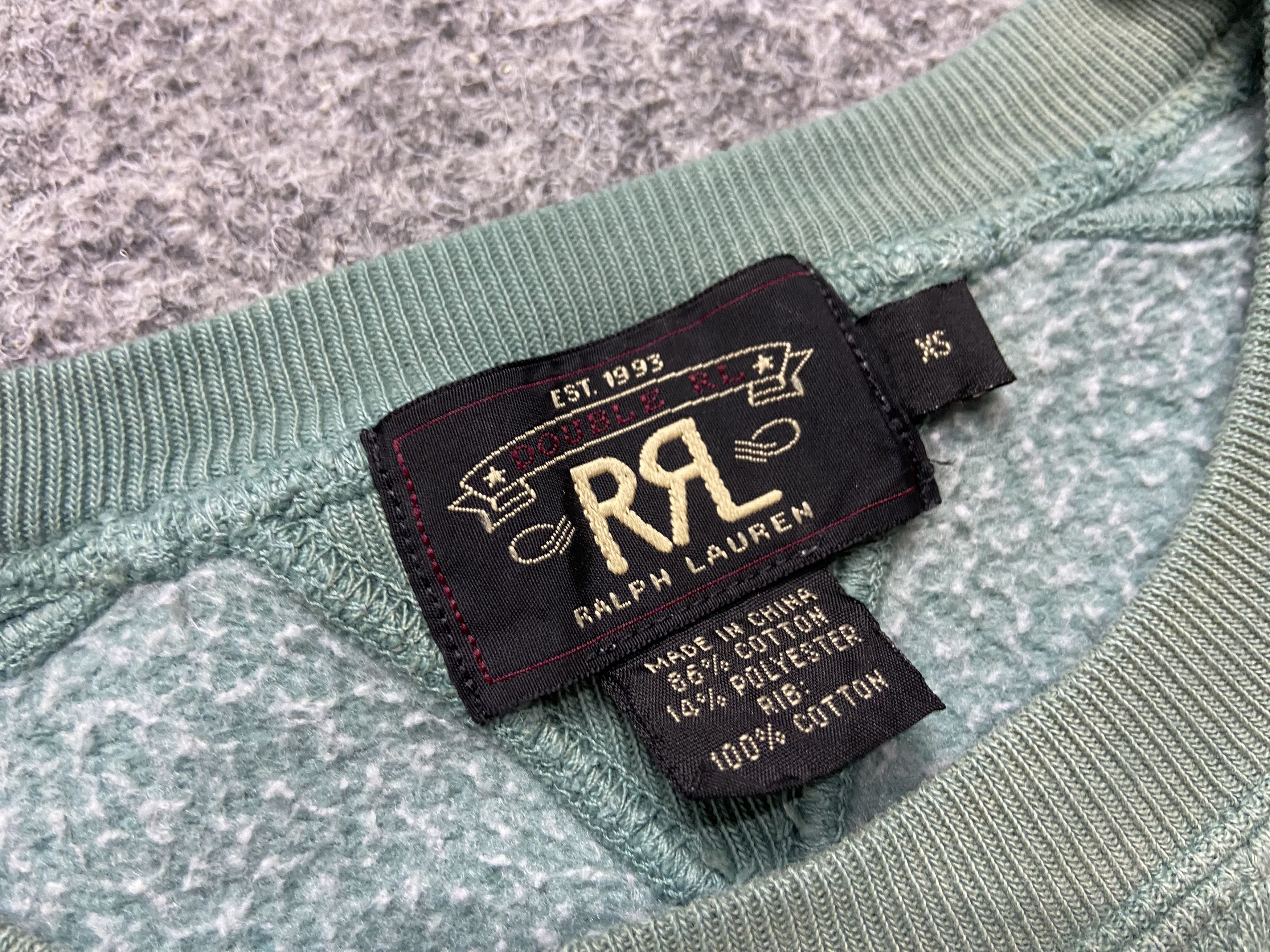 RRL Ralph Lauren US-RRL logo sweatshirts