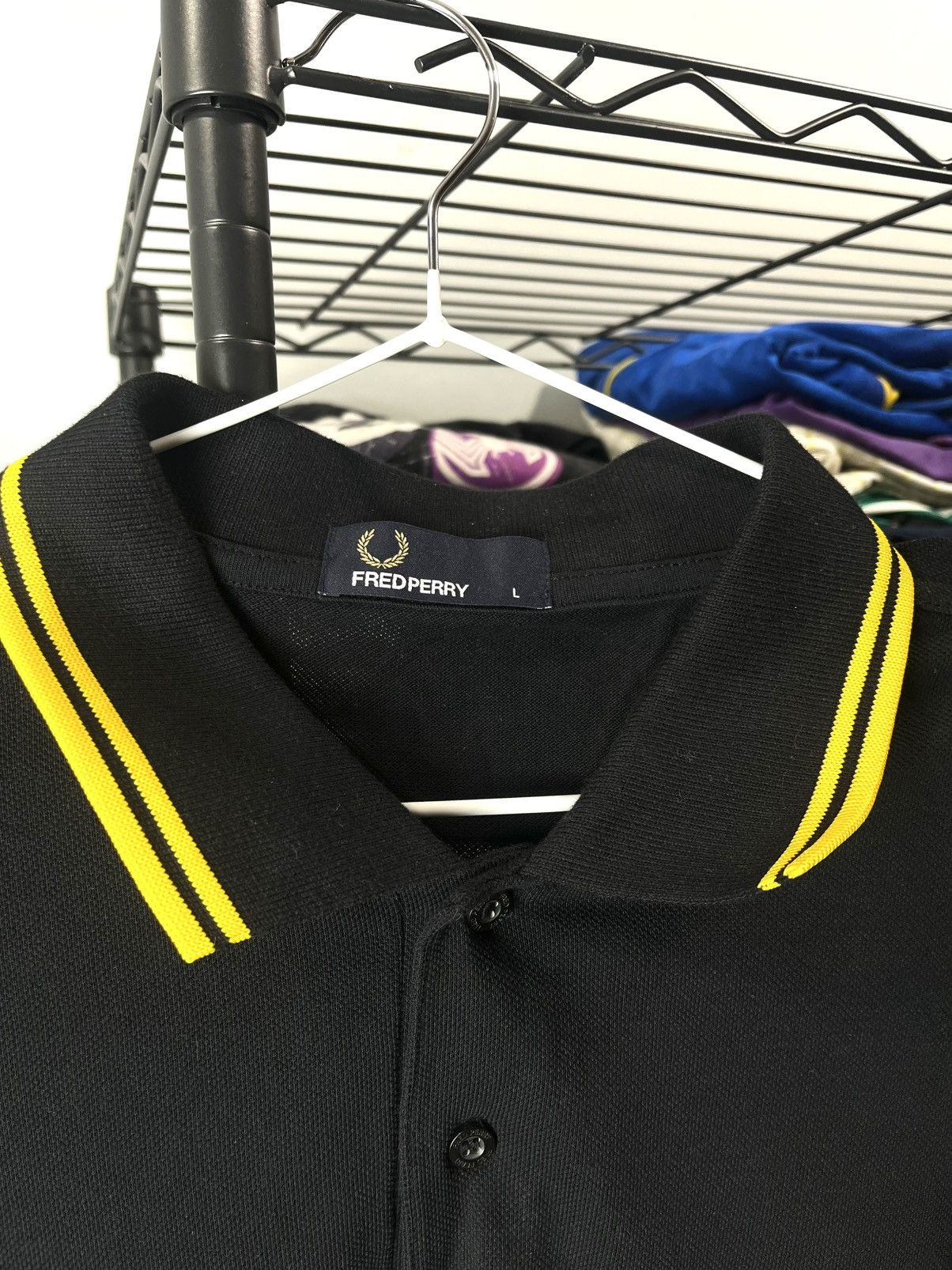 Fred Perry Like New Fred Perry Polo Shirt Tee Size US L / EU 52-54 / 3 - 4 Thumbnail
