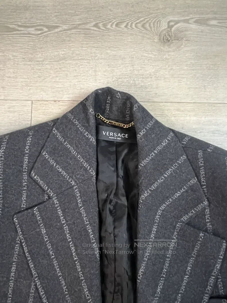 Versace Versace Classic wool striped blazer Size US XS / EU 42 / 0 - 3 Thumbnail
