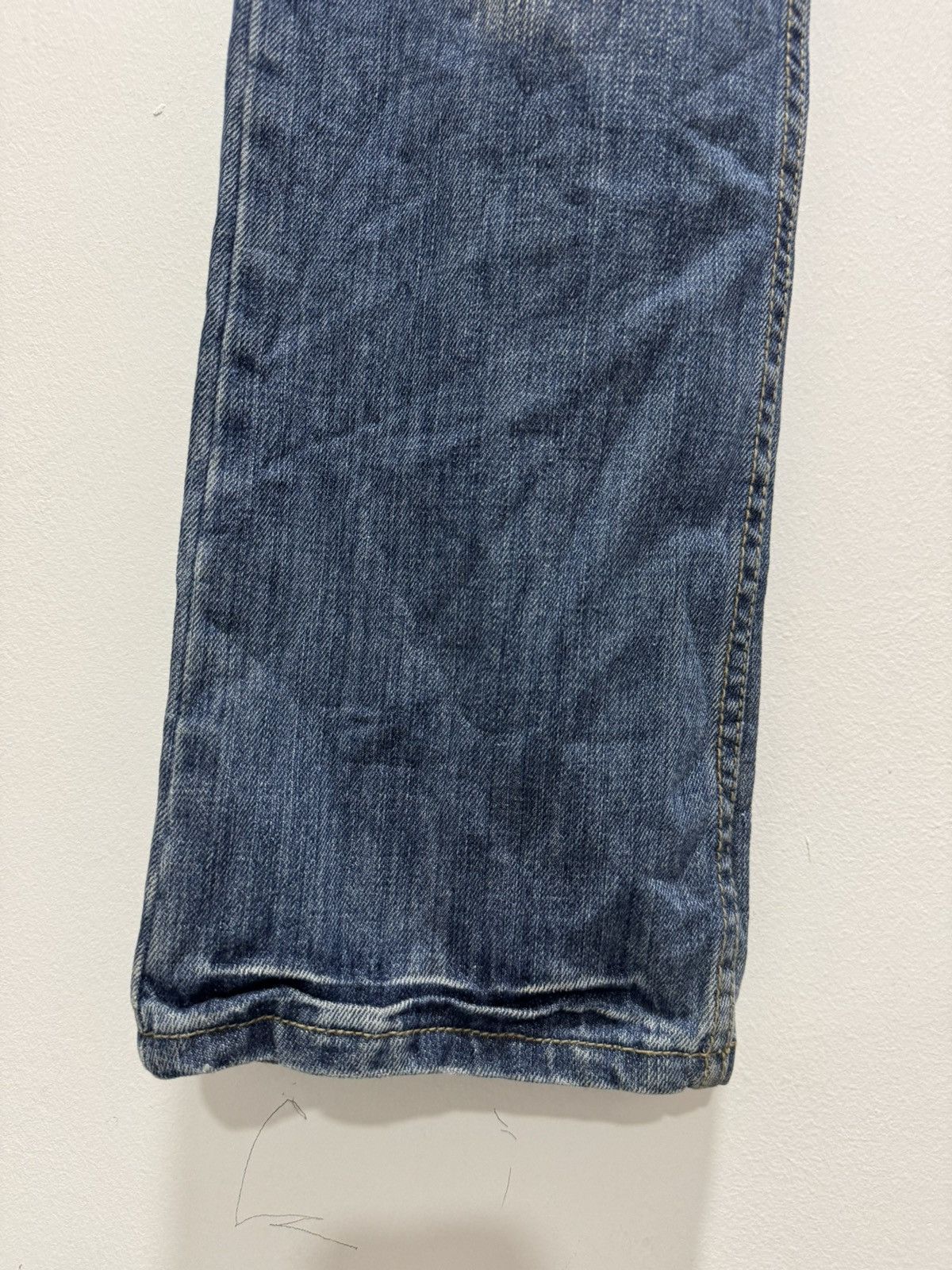 Japanese Brand JAPANESE STYLE LIE REN TOU VERY RARE DESIGN DISTRESSED DENIM Size US 28 / EU 44 - 11 Thumbnail