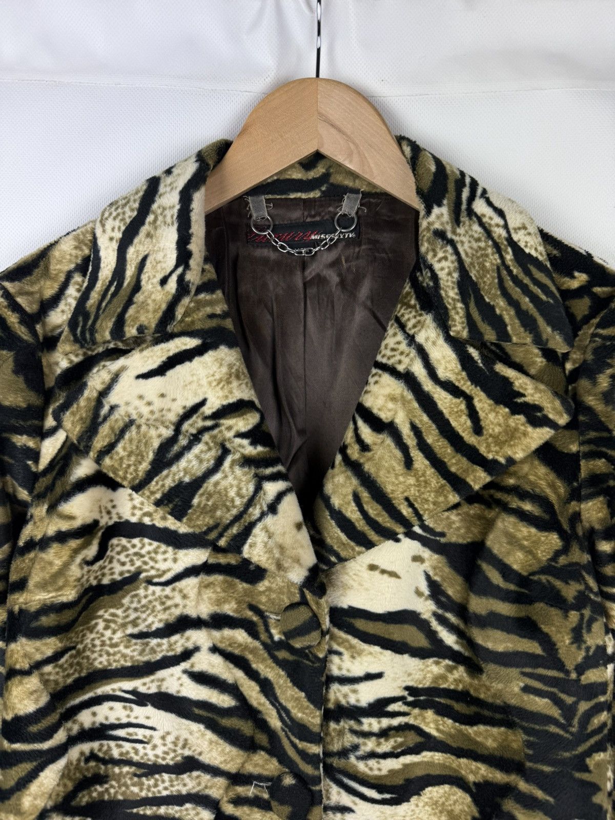 Miss Sixty × Vintage Miss Sixty Vintage Y2K Ladies Leopard Pattern Coat Jacket Size L / US 10 / IT 46 - 8 Thumbnail