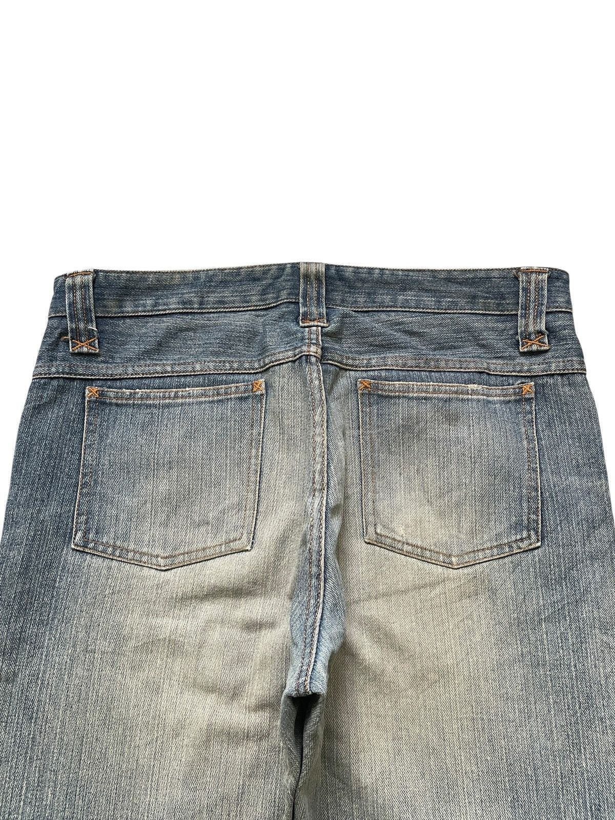 Japanese Brand Vintage Japanese Brand Mud Wash Distressed Loose Baggy Jeans Size US 34 / EU 50 - 8 Thumbnail