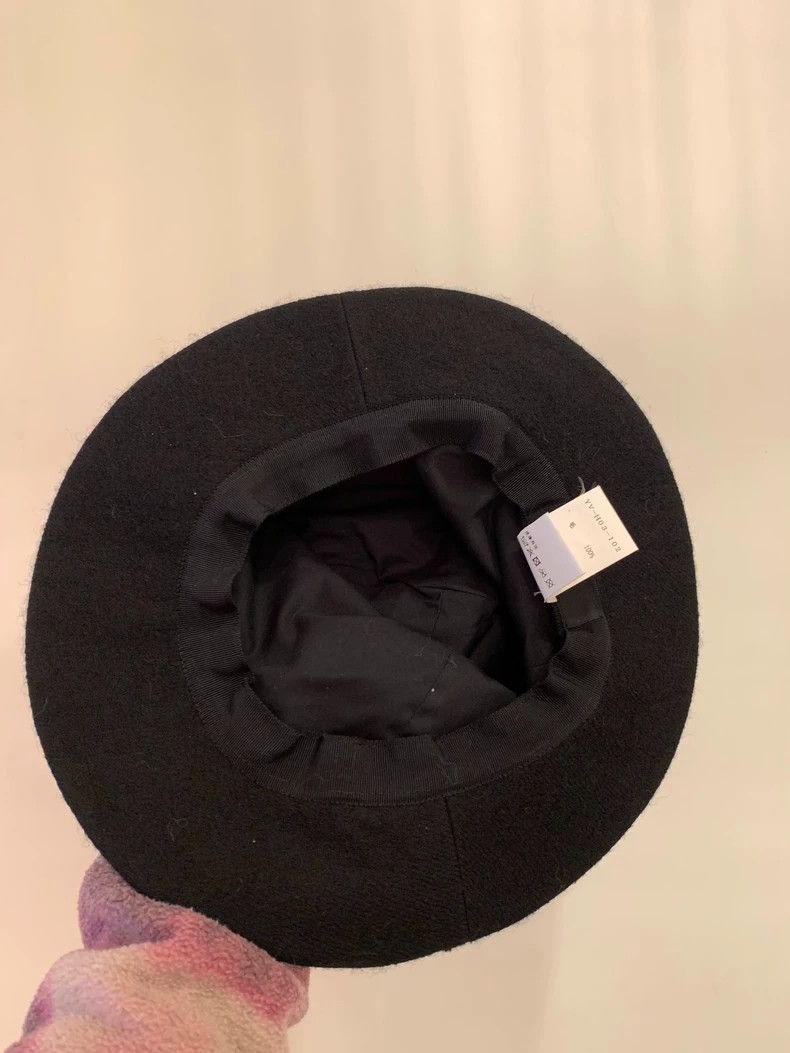 Yohji Yamamoto Yohji Yamamoto Yohji Yamamoto Wool Fisherman's Hat Size ONE SIZE - 2 Thumbnail