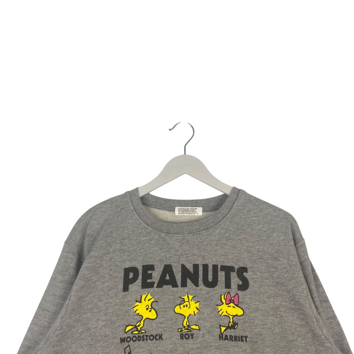 Snoop Dogg Vintage Peanuts Snoopy Uniqlo Crewneck Sweatshirt GraySize L Size L / US 10 / IT 46 - 4 Thumbnail