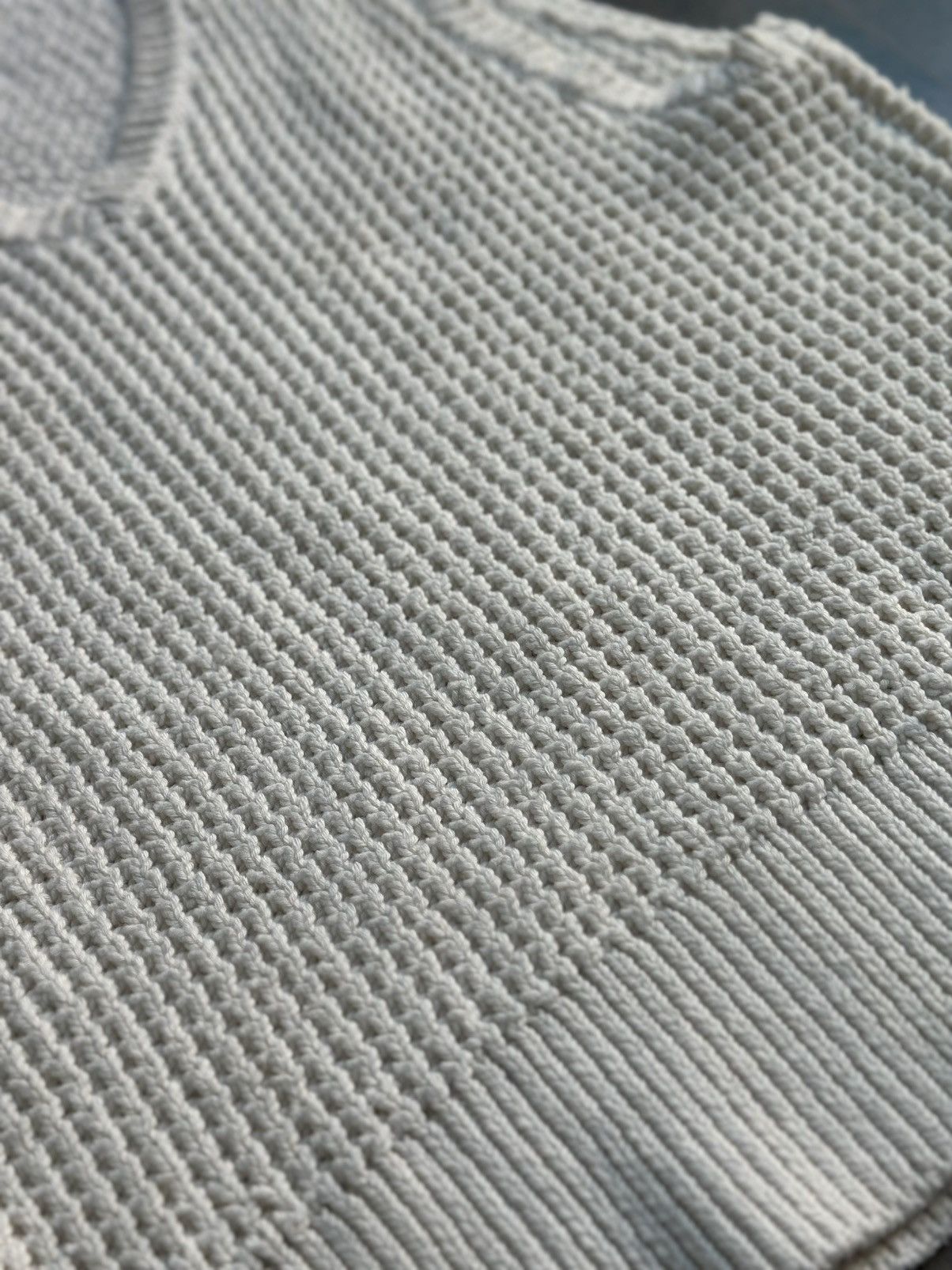 Aime Leon Dore Aime Leon Dore F/W 2023 White Knitted Vest Size US M / EU 48-50 / 2 - 9 Thumbnail