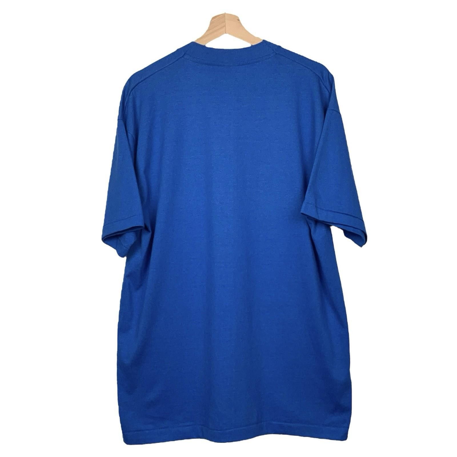 Other Vintage 90s Miller Lite Beer Wisconsin Blue T Shirt XL Size US XL / EU 56 / 4 - 4 Thumbnail