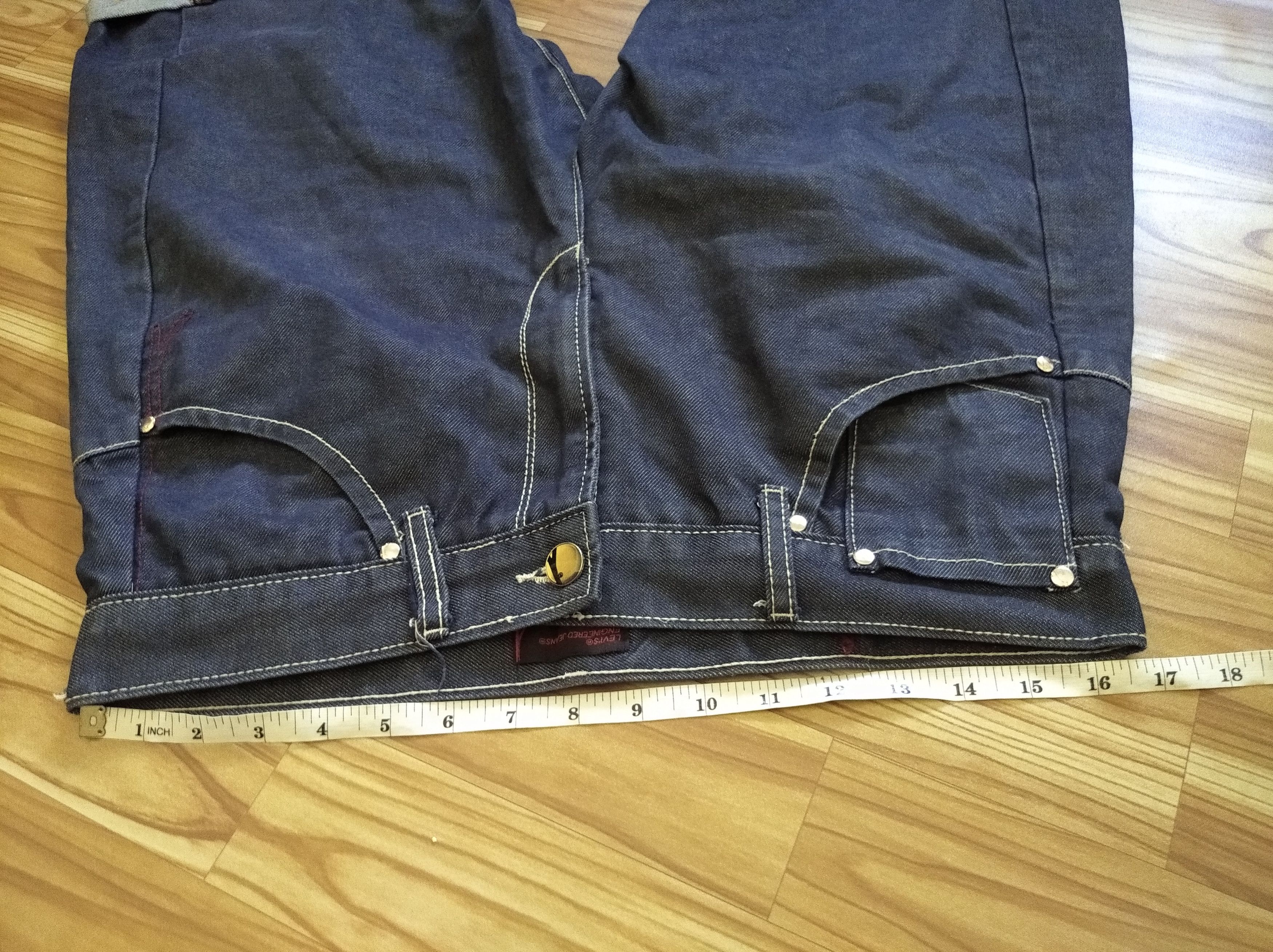 Levi's × Levi's Vintage Clothing Levis Engineered Jeans Denim Shorts Size US 32 / EU 48 - 8 Thumbnail