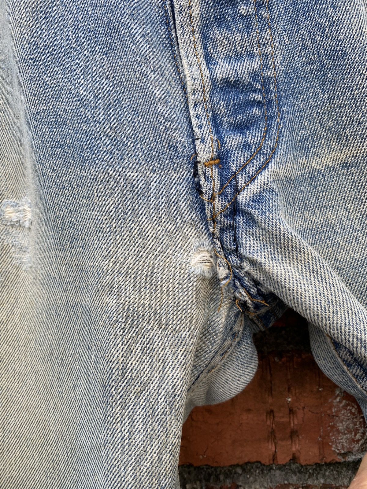 Levi's Vintage Clothing W32x32 Vintage levi's 501 distressed made in USA Size US 32 / EU 48 - 5 Thumbnail