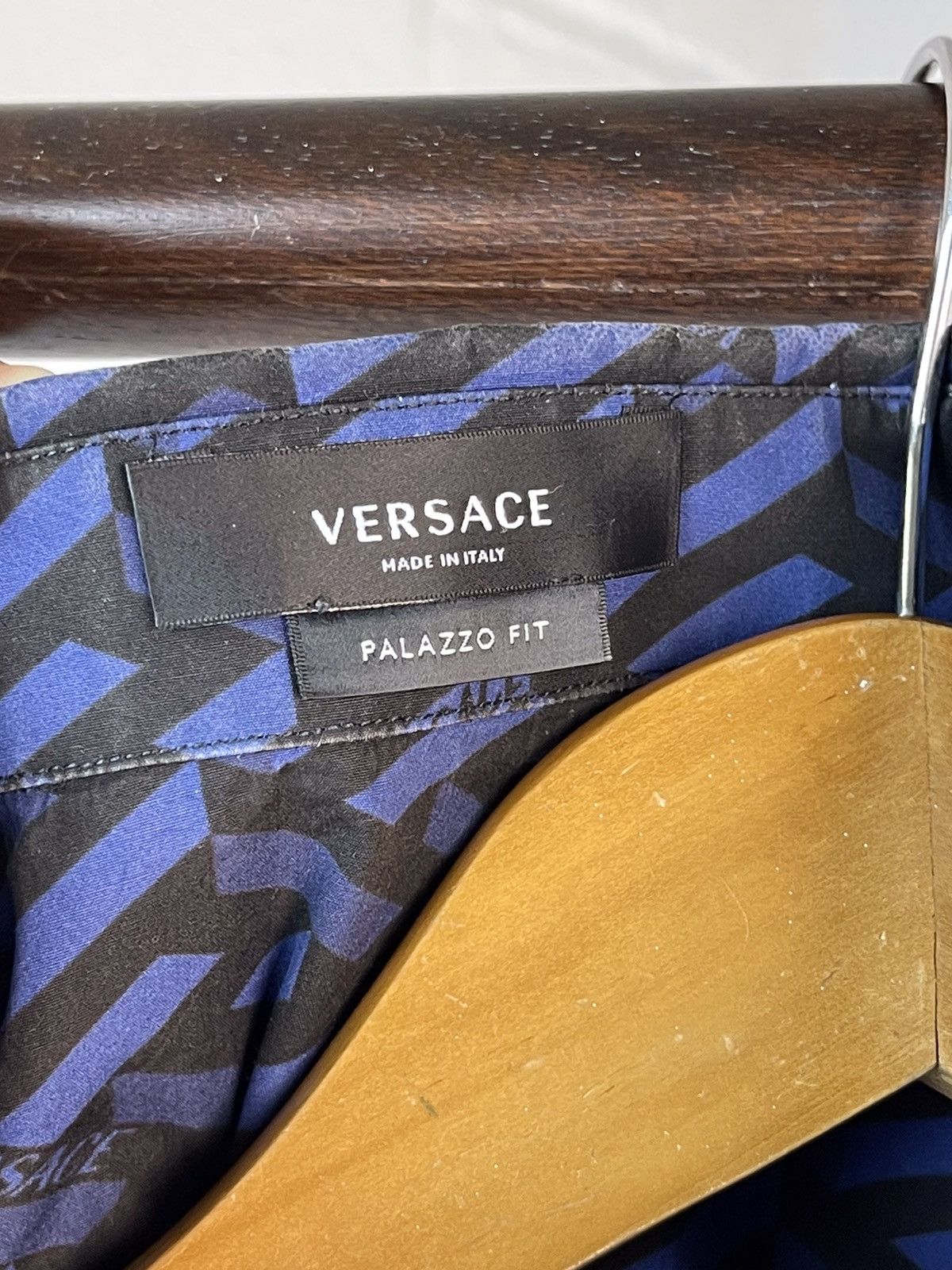 Versace La Greca Button Up