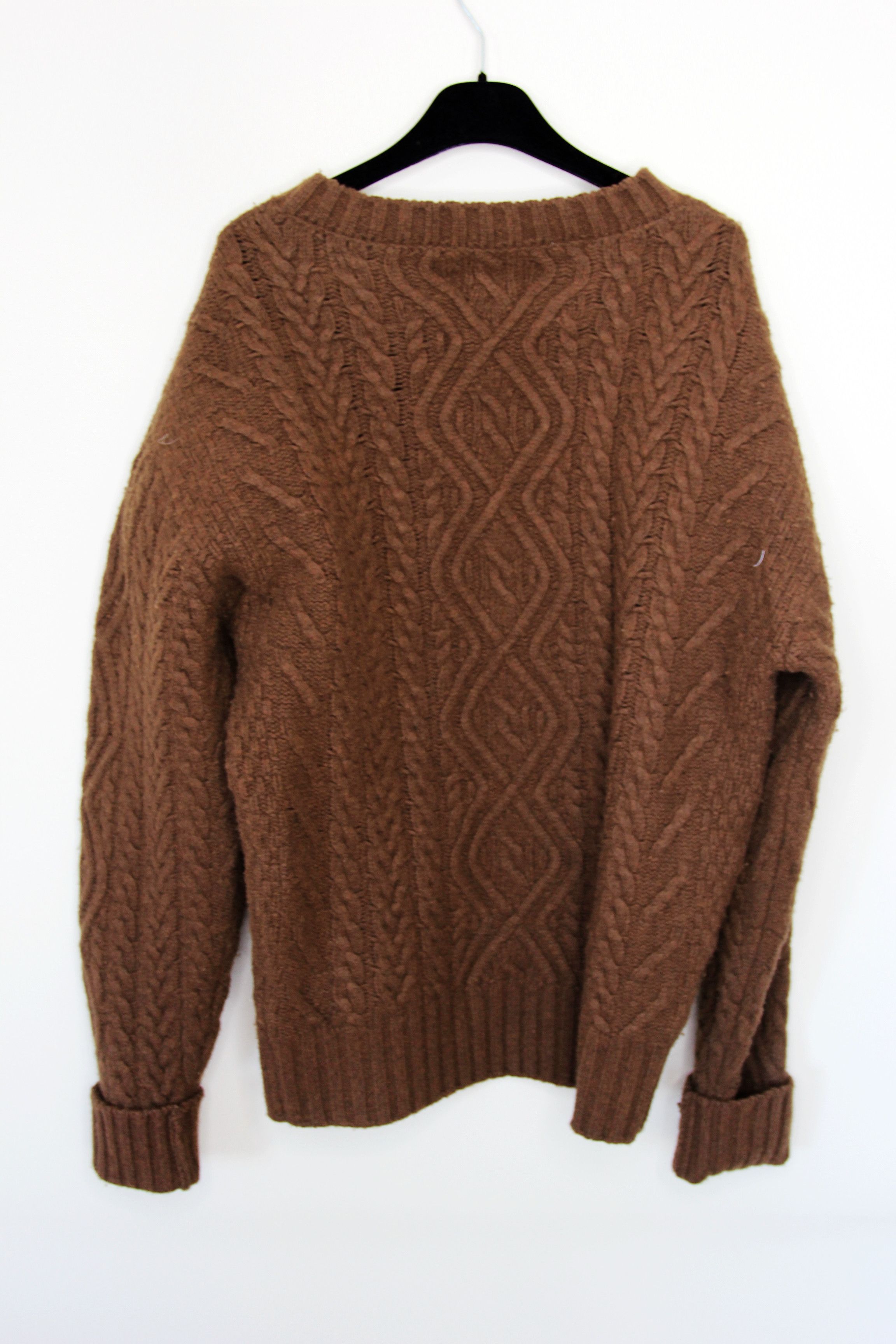 Martine Rose BNWT AW23 MARTINE ROSE BOILED CABLE DOLL CREW SWEATER M Size US M / EU 48-50 / 2 - 3 Thumbnail
