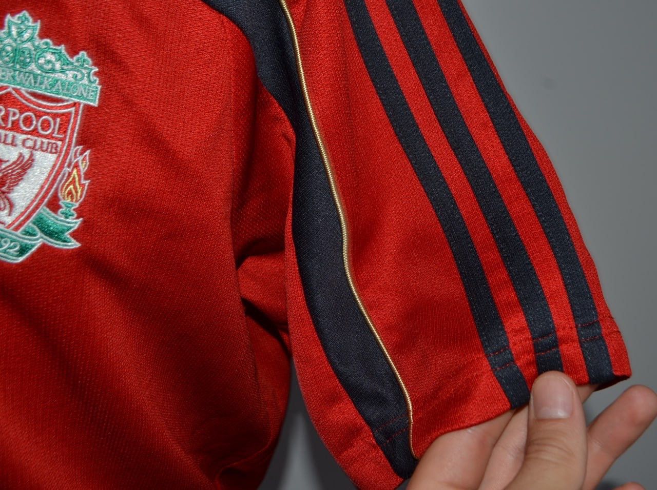 Adidas 2009-10 Liverpool adidas Climalite Polo Shirt XL Size US XL / EU 56 / 4 - 6 Thumbnail