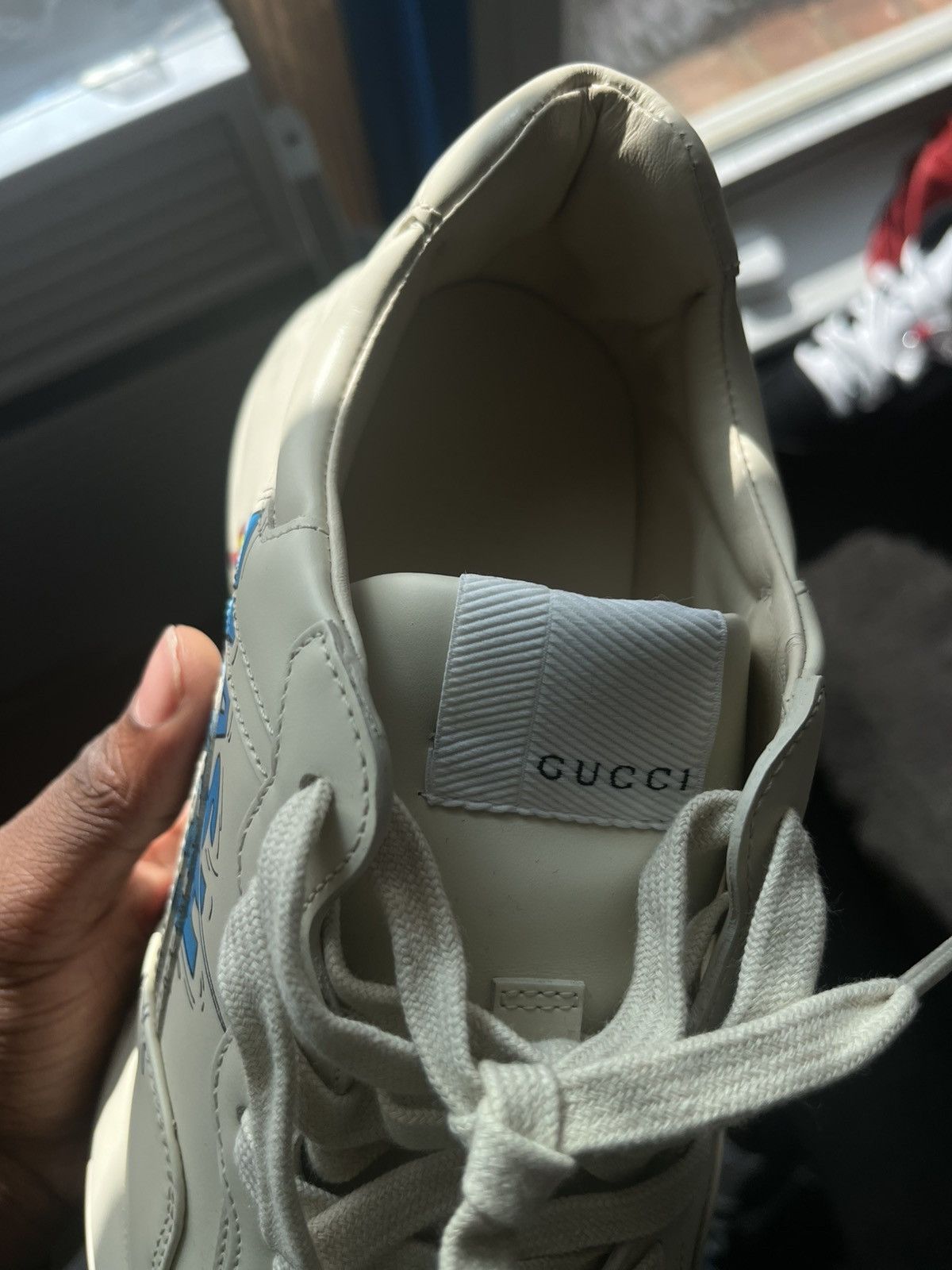 Designer × Gucci Disney X Gucci Rhyton Donald Duck Size US 7 / EU 40 - 6 Thumbnail