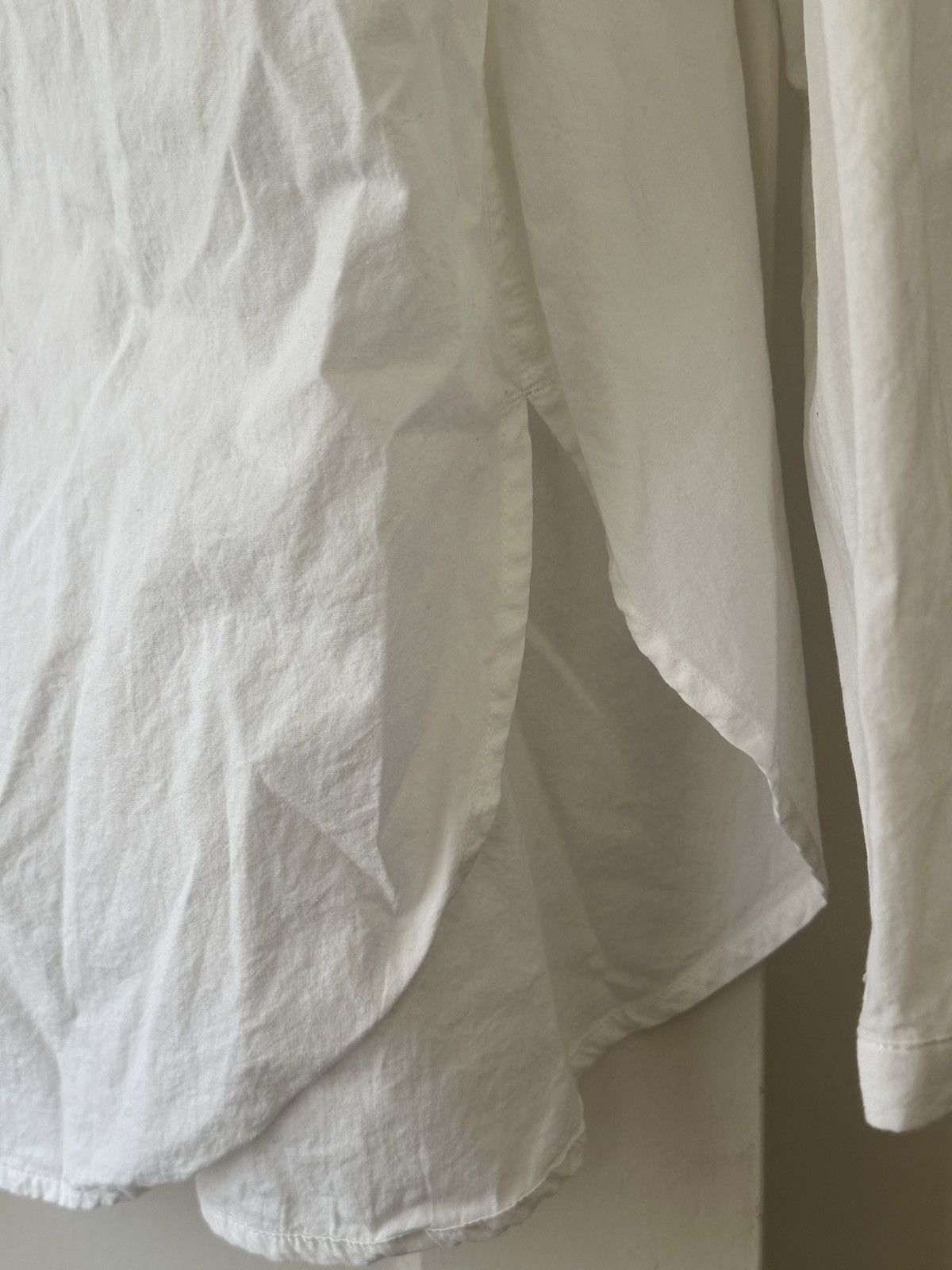 Other Roucha Oversized Collarless Button Down Size L / US 10 / IT 46 - 2 Thumbnail