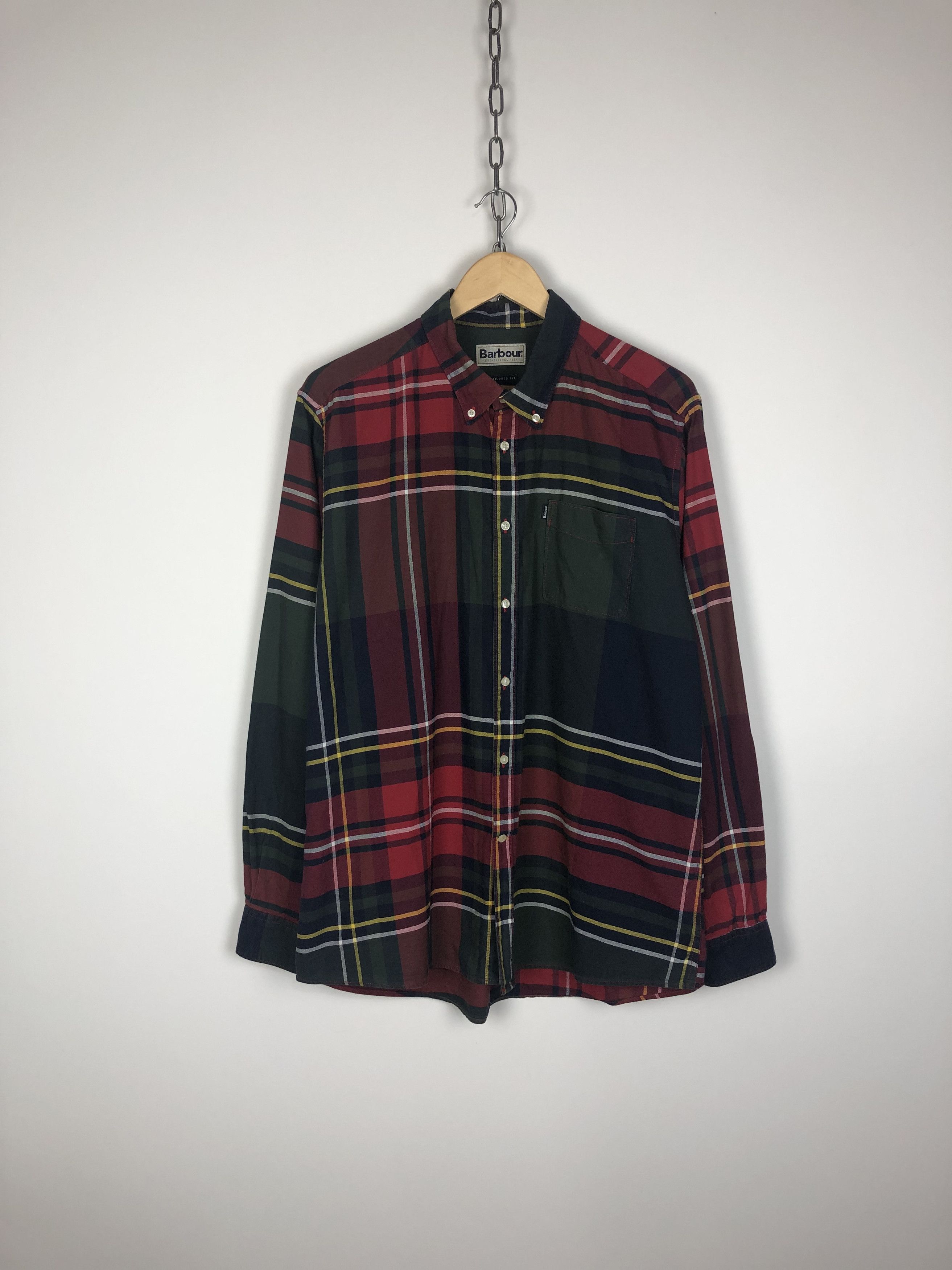 Barbour Barbour Check Shirt Highland 2 Tailored size L Size US L / EU 52-54 / 3 - 1 Thumbnail