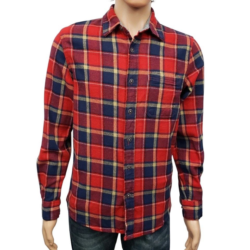 Lee Lee Stretch Flannel Shirt Tartan Plaid Men Regular fit M Size US M / EU 48-50 / 2 - 3 Thumbnail