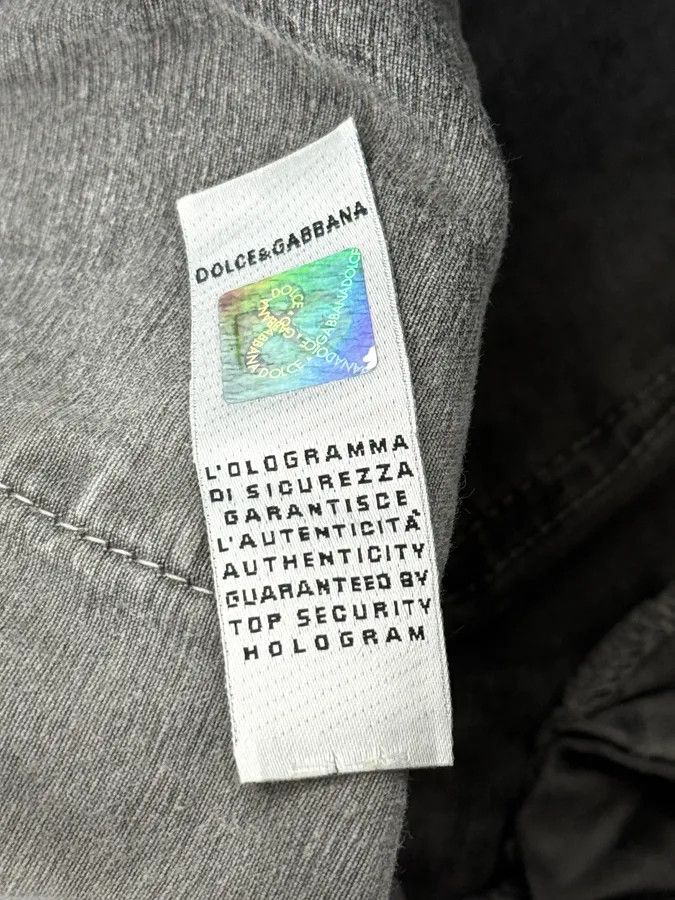 Dolce & Gabbana AW2003 Dolce & Gabbana Grey Multi-Pocket Eroded Cargo Pants Size US 32 / EU 48 - 13 Thumbnail