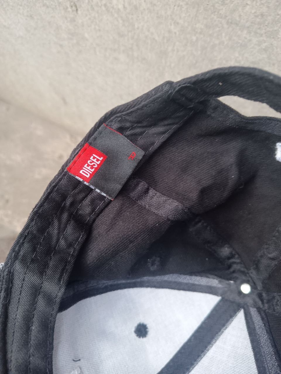 Diesel Diesel black cap y2k avant-garde Size ONE SIZE - 4 Thumbnail