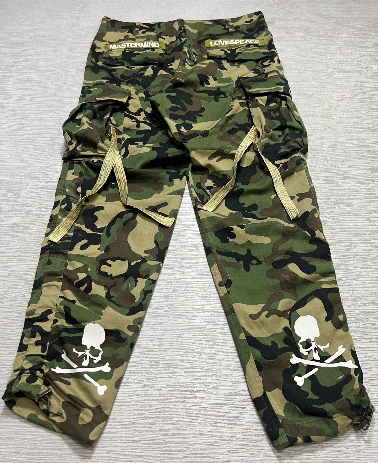Mastermind Japan Mastermind Japan - Skull Print Camouflaged Cargo Pants Size US 34 / EU 50 - 12 Thumbnail