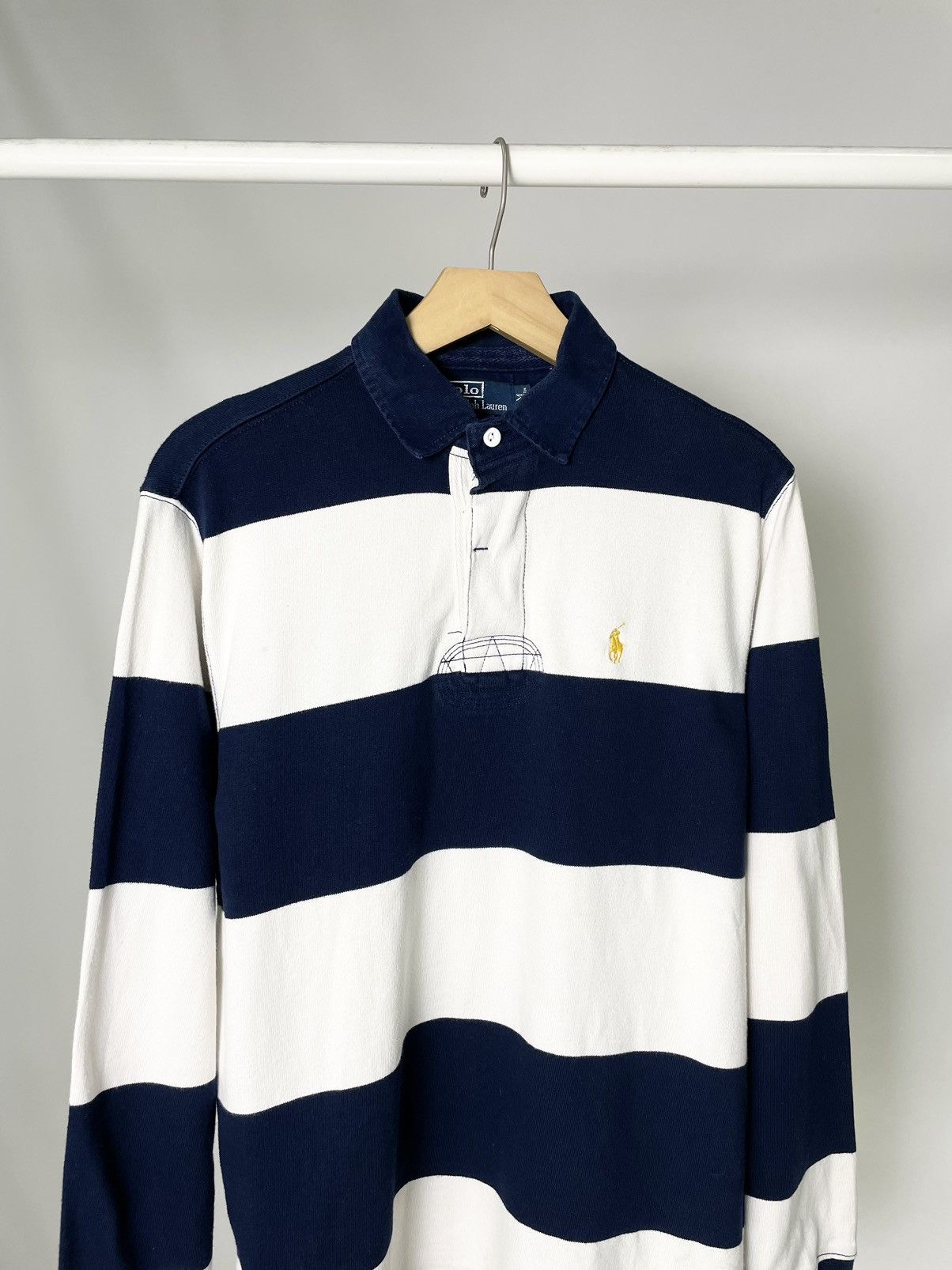 Polo Ralph Lauren POLO 🏇 By Ralph Lauren Vintage Striped long sleeve tee Size US M / EU 48-50 / 2 - 3 Thumbnail