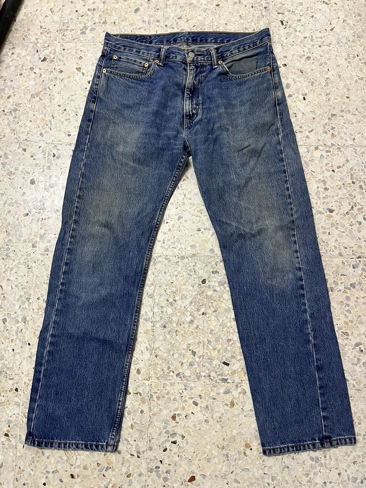 Levi's vintage levis 505 distressed denim Size US 36 / EU 52 - 1 Thumbnail