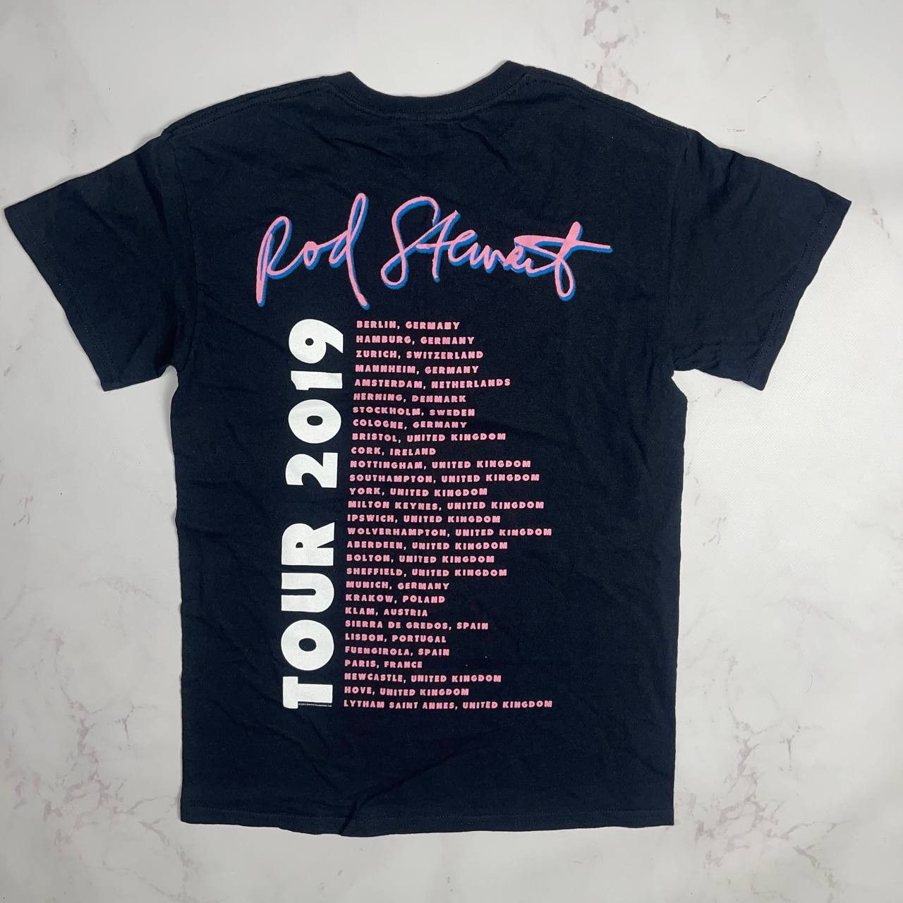 Vintage Vintage x Band Tees 2019 Rod Stewart Tour T-Shirt S Size Size US S / EU 44-46 / 1 - 6 Thumbnail
