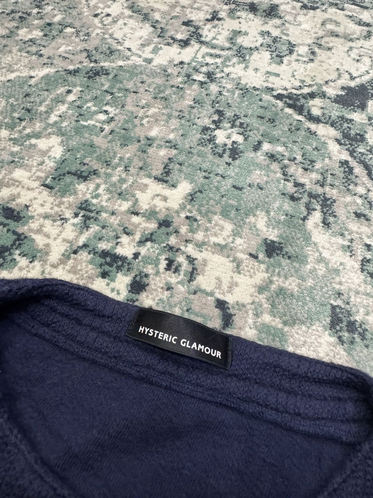 Hysteric Glamour × Japanese Brand HYSTERIC GLAMOUR KNITTED CROPPED CARDIGAN 3G] Size M / US 6-8 / IT 42-44 - 3 Thumbnail