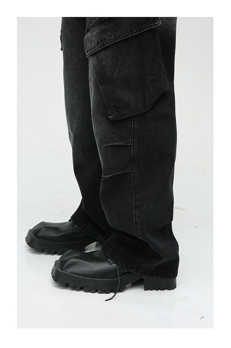 Japanese Brand × Jean American retro loose straight cargo jeans Size US 32 / EU 48 - 6 Thumbnail
