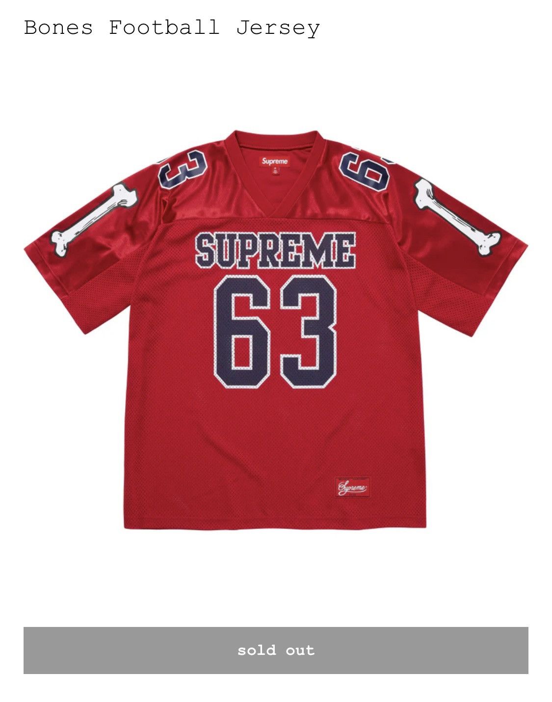 Streetwear × Supreme Supreme Open Knit Football Top Jersey
