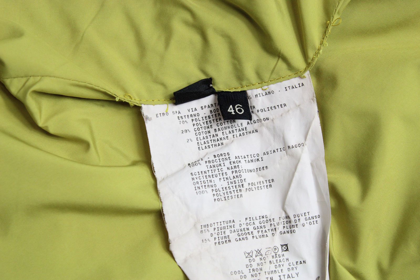 Etro ETRO MILANO Jacket Women's (EU) 46 Goose Down Filled Size L / US 10 / IT 46 - 7 Thumbnail