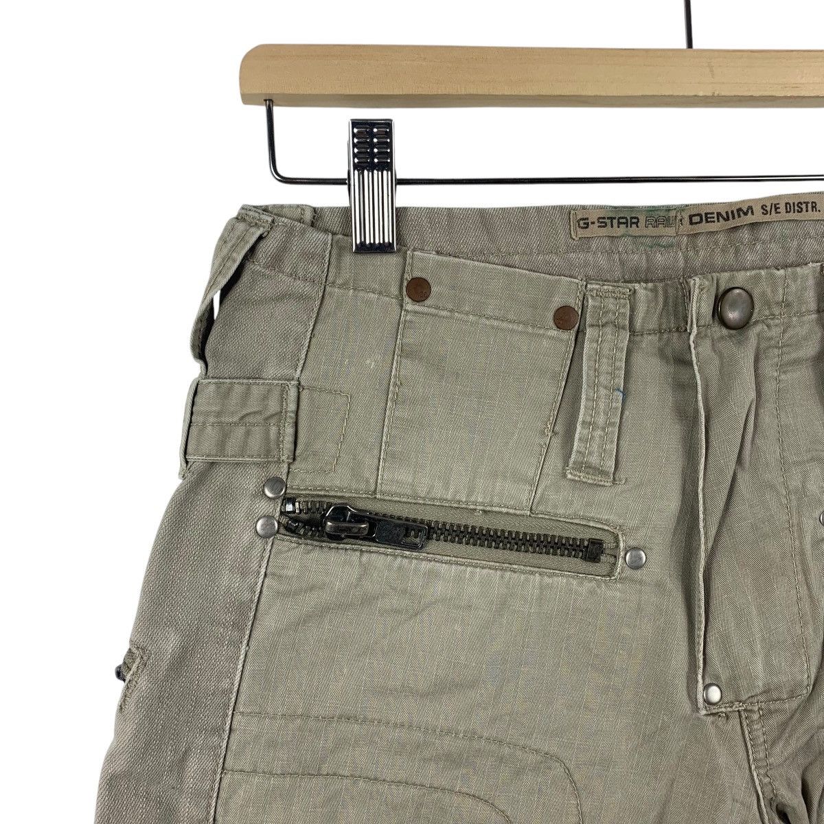 G-Star G-STAR Raw zipped khaki jeans pants Size US 31 - 6 Thumbnail