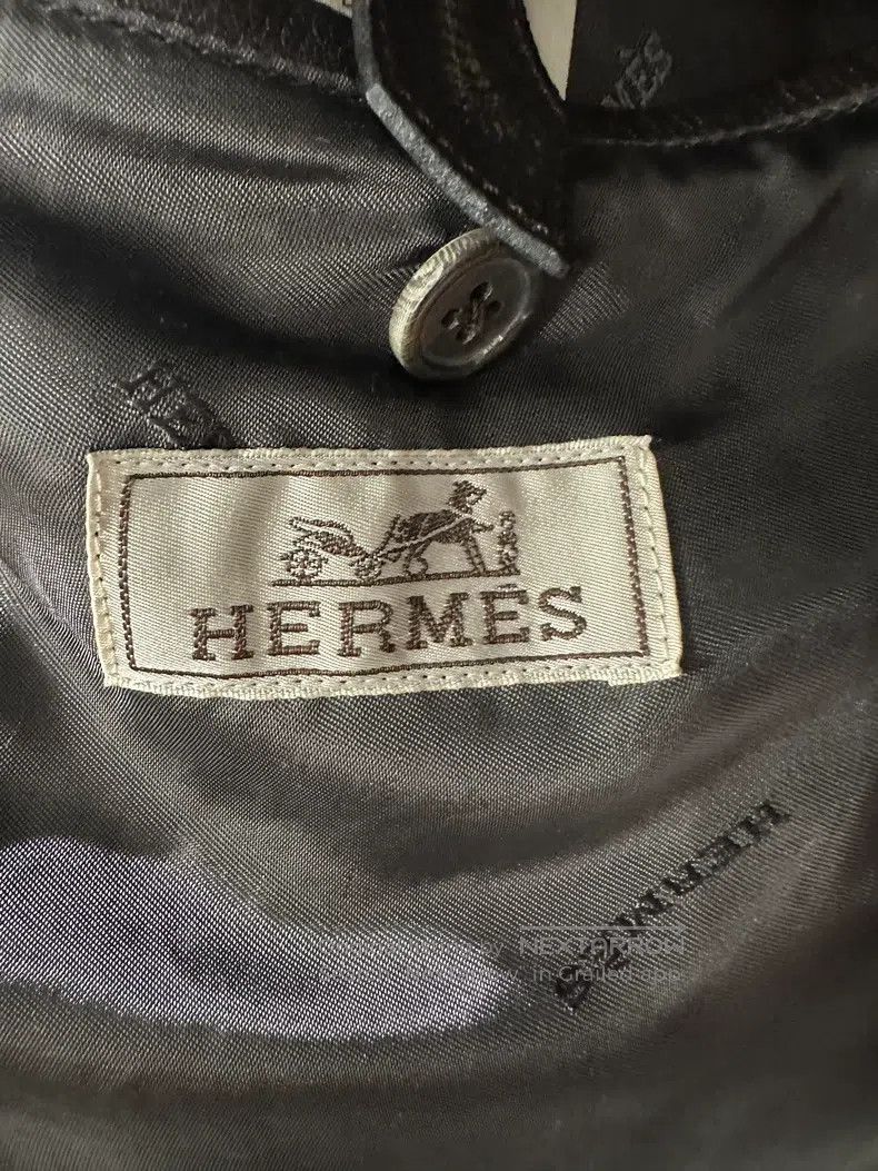 Hermes Hermes Vintage Brown Jacket Size US L / EU 52-54 / 3 - 5 Thumbnail