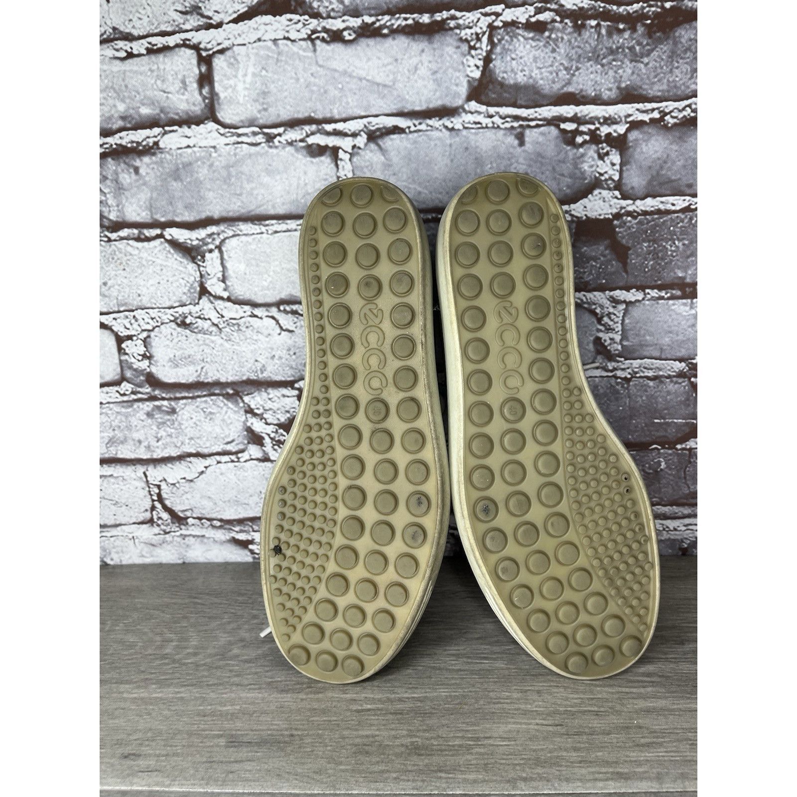 Ecco ECCO Soft 7 Stone Metallic Silver Leather Casual Sneakers Wo Size US 9 / IT 39 - 9 Thumbnail