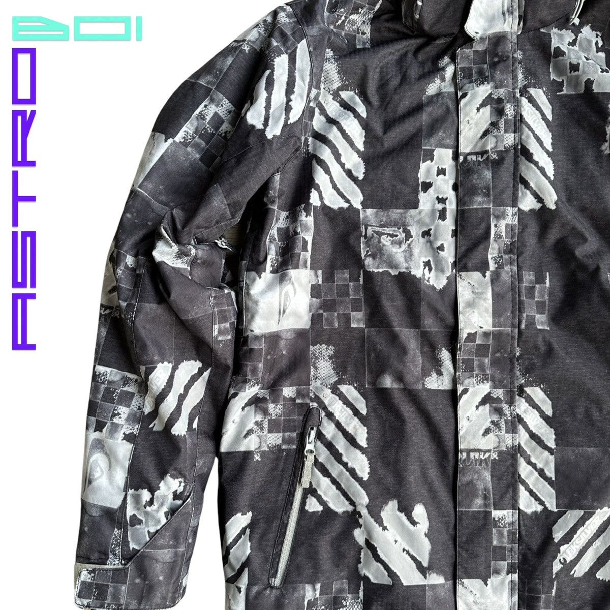 Quiksilver QUICKSILVER ABSTRACT CHECKERBOARD LOGO SKI JACKET_SMALL Size US S / EU 44-46 / 1 - 2 Thumbnail