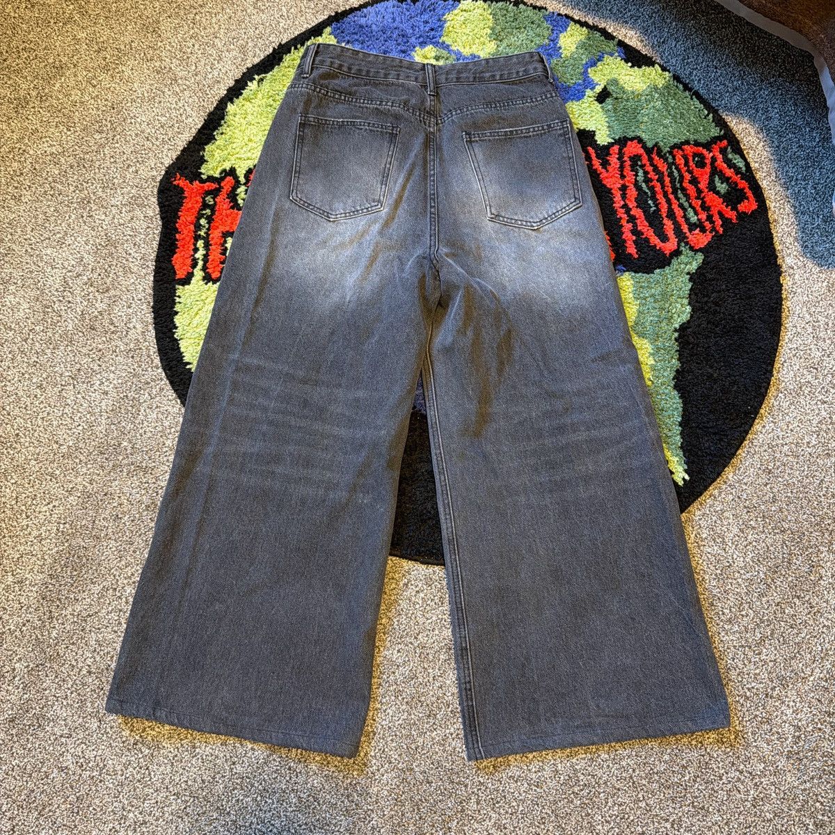 Other Extra Baggy Denim Bottoms Size US 30 / EU 46 - 2 Thumbnail