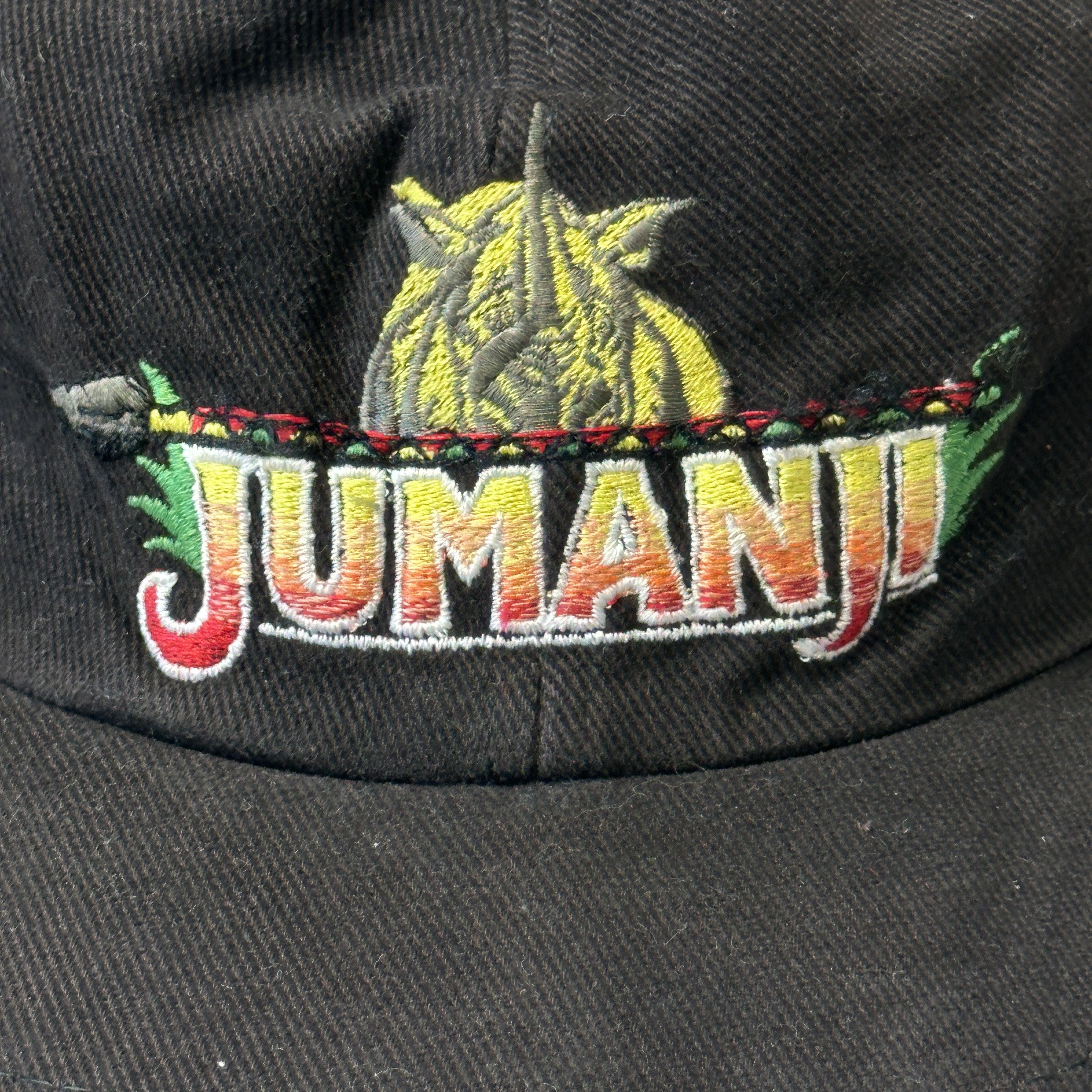 Other Vintage Jumanji Embroidered Black Cap Size One Size Size ONE SIZE - 2 Thumbnail