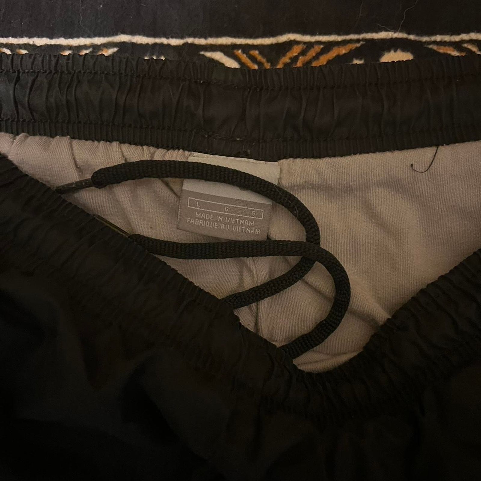 Nike × Vintage Vintage black and gray nike track pants y2k baggy wide leg Size US 34 / EU 50 - 3 Thumbnail