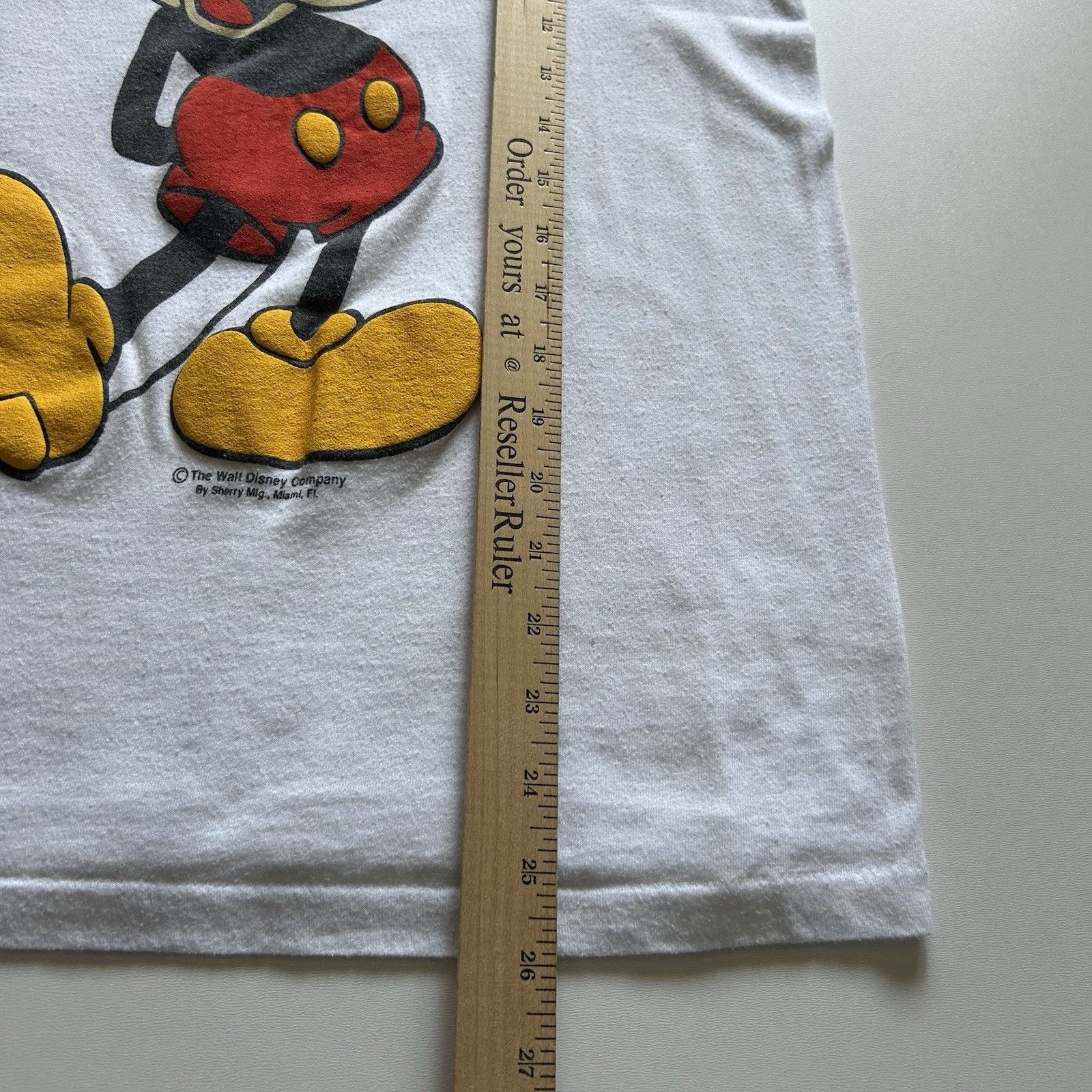 Disney Vintage 80s Mickey Mouse T-Shirt Disney Sherry Small USA Size US S / EU 44-46 / 1 - 4 Thumbnail