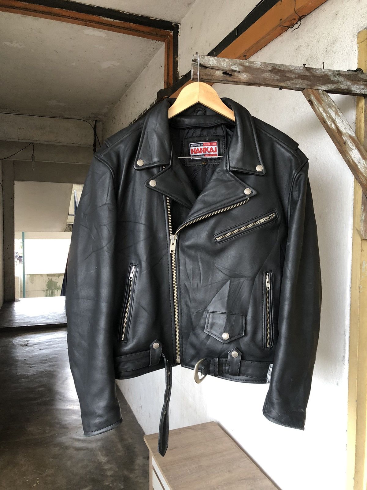 Harley Davidson Vintage Nankai x Harley Davidson Perfecto Leather Jacket Size US XL / EU 56 / 4 - 6 Thumbnail