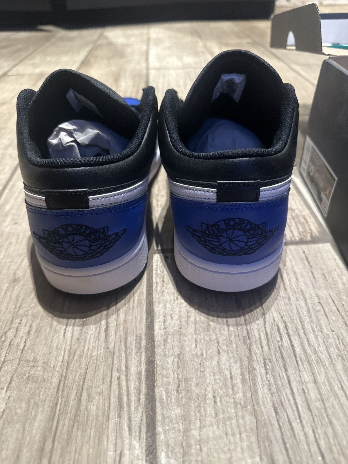 Jordan Brand × Nike Air jordan 1 low royal toe Size US 10.5 / EU 43-44 - 5 Thumbnail